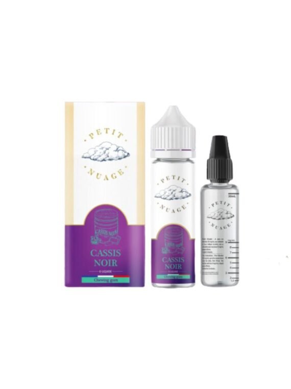 Petit Nuage - Cassis noir 60ml - 0mg