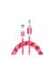 Câble Charge Rapide USB-A Vers USB-C Lumineux Red