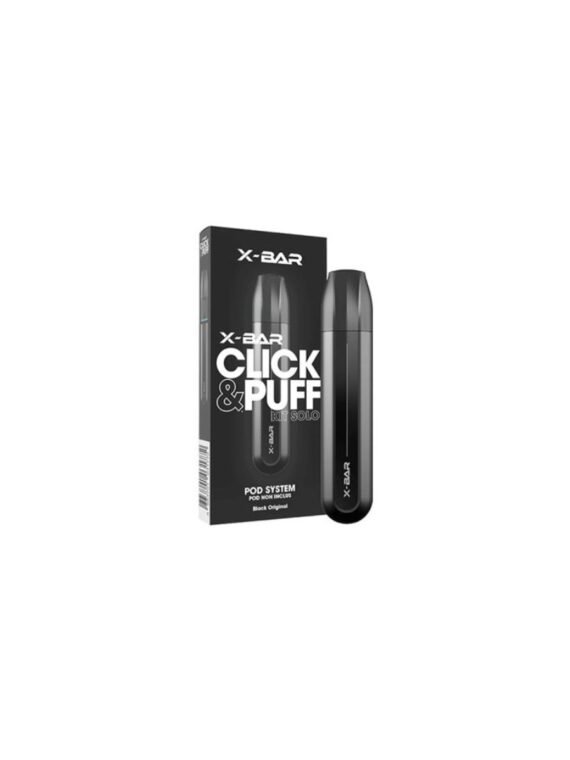 Pack Solo Click & Puff - X-Bar - Black original