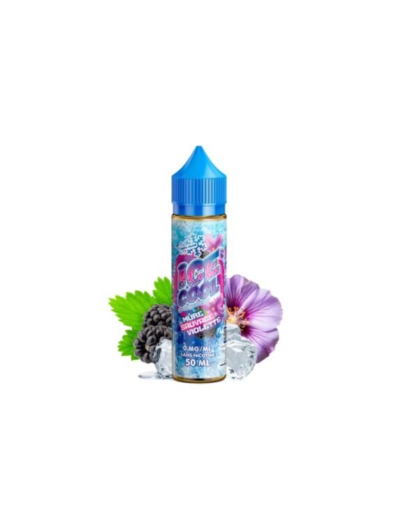 Mûre Sauvage Violette 0mg 50ml - Ice Cool by Liquidarom