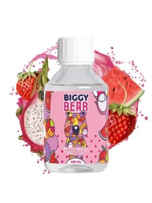 Pitaya Fraise Pastèque 0mg 200ml + Bouteille 70ml - Biggy Bear