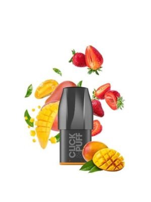 Cartouche Click & Puff 10/20mg Fraise Mangue (1pcs) - X-Bar