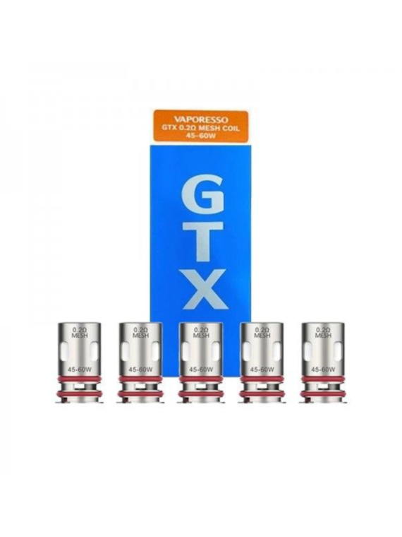 Résistances GTX V2 0.2Ω (5pcs) - Vaporesso