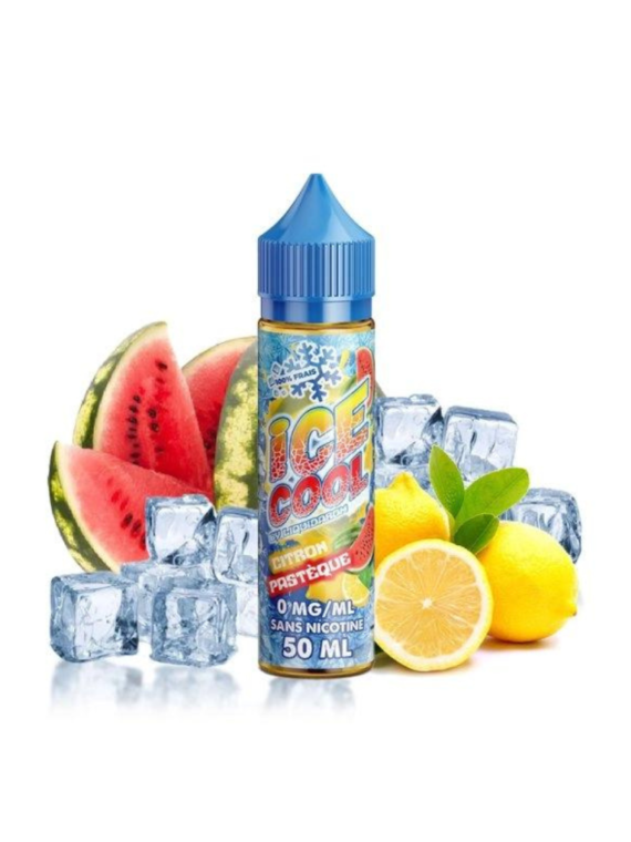 Citron Pastèque 0mg 50ml - Ice Cool by Liquidarom