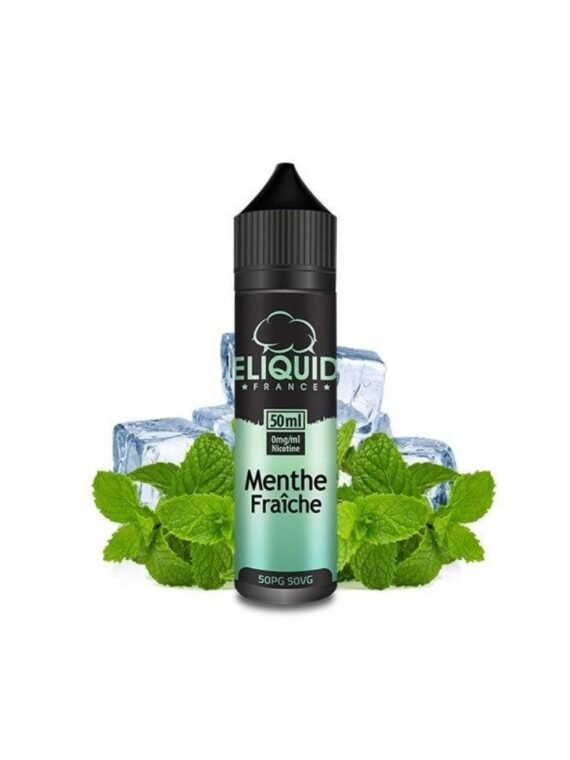 Menthe Fraîche 0mg 50ml - Eliquid France