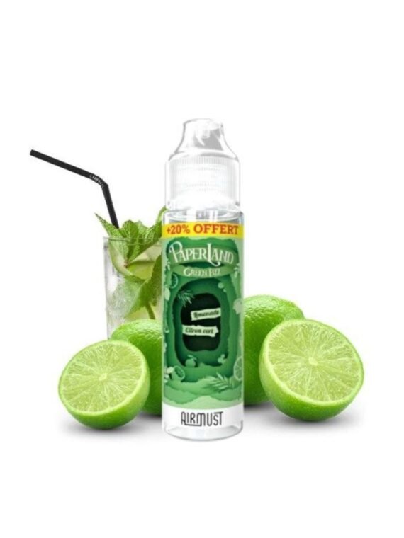 GreenFizz 0mg 60ml - PaperLand by Airmust