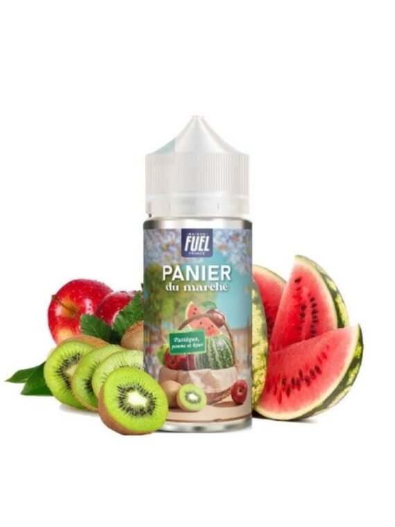 Pastèque Pomme et Kiwi 0mg 100ml - Panier Du Marché by Maison Fuel
