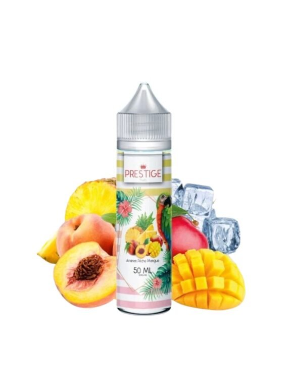 Ananas PĂȘche Mangue 0mg 50ml - Prestige Fruits