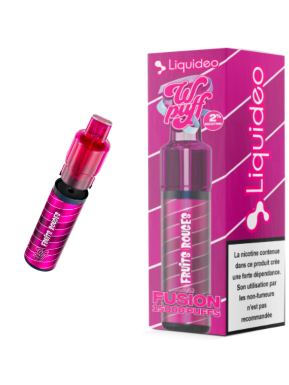 Wpuffs Fusion - Fruits Rouges - 15000 puffs - 20mg