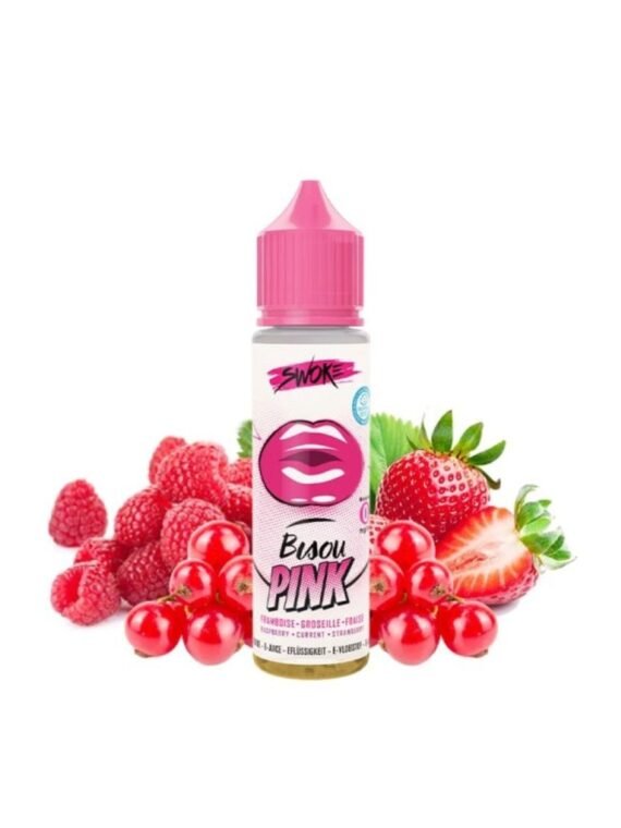 Bisou Pink 0mg 50ml - Swoke