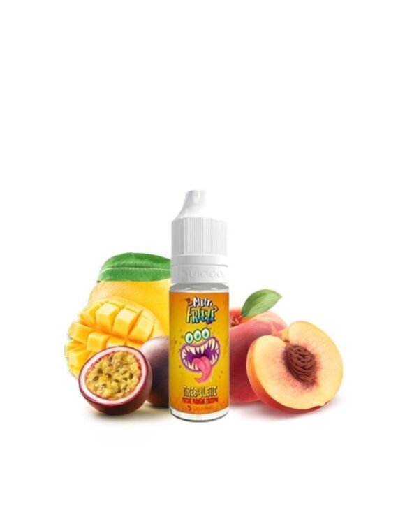 TIREBOULETTE PÊCHE MANGUE PASSION 10ML - LIQUIDEO MULTIFREEZE