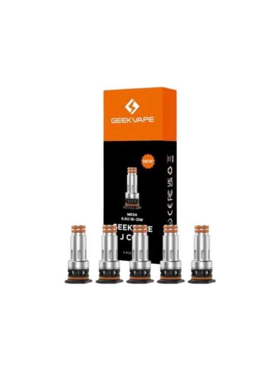 RÉSISTANCES J SERIES 0.4/0.6Ω (5PCS) - GEEKVAPE