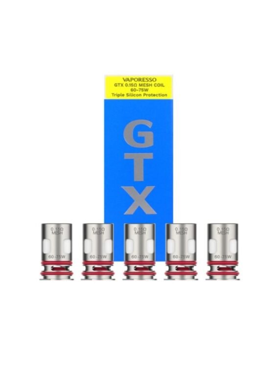 RÉSISTANCES GTX V2 0.15Ω (5PCS) - VAPORESSO
