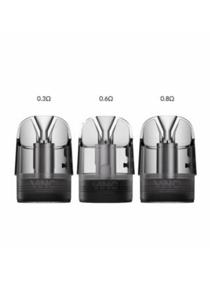 CARTOUCHES VINCI E 0.3/0.6/0.8Ω 5ML (2PCS) - VOOPOO