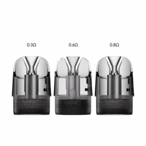 CARTOUCHES VINCI E 0.3/0.6/0.8Ω 5ML (2PCS) - VOOPOO