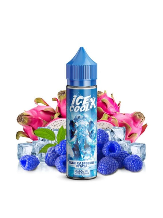 Blue Raspberry Pitaya 0mg 50ml - Ice Cool X by Liquidarom