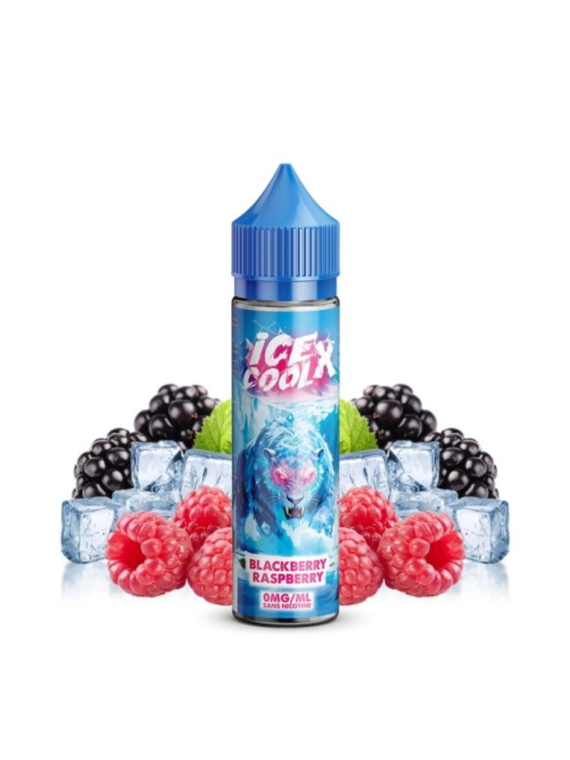 Blackberry Raspberry 0mg 50ml - Ice Cool X by Liquidarom