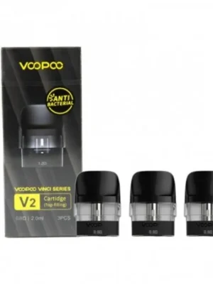 Cartouche Vinci Series V2 0.8Ω / 1.2Ω par 3 - VooPoo