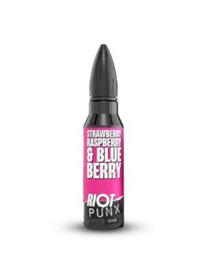 E-LIQUIDE STRAWBERRY RASPBERRY & BLUEBERRY 50ML PUNX - RIOT