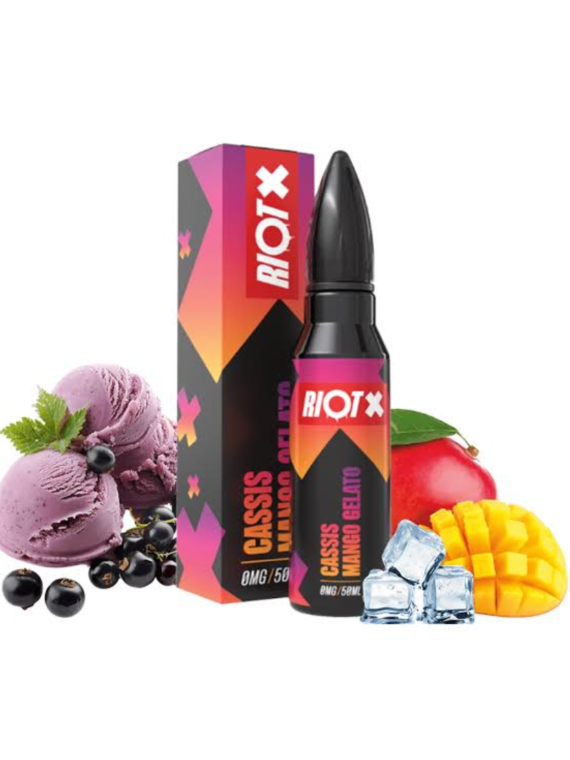 CASSIS MANGO GELATO 50 ML - X BY RIOT